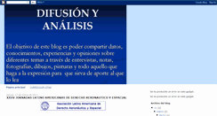 Desktop Screenshot of difusionyanalisis.blogspot.com