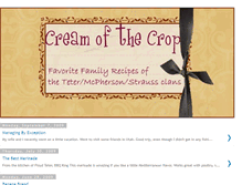 Tablet Screenshot of creamcrop.blogspot.com