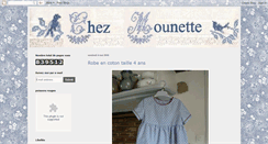 Desktop Screenshot of chezmounette.blogspot.com