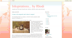 Desktop Screenshot of inkspirationsbyrhodi.blogspot.com