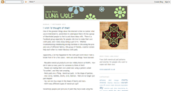 Desktop Screenshot of lunawolfpads.blogspot.com