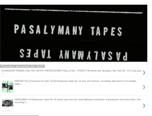 Tablet Screenshot of pasalymanytapes.blogspot.com