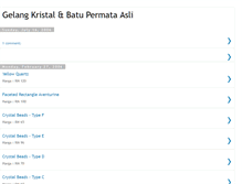 Tablet Screenshot of gelang-kristal.blogspot.com