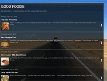 Tablet Screenshot of goodfoodie-keith.blogspot.com