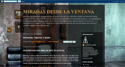 Desktop Screenshot of miradasdesdelaventana.blogspot.com