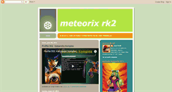 Desktop Screenshot of meteorix.blogspot.com