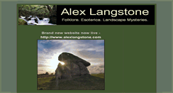 Desktop Screenshot of alexlangstone.blogspot.com