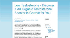 Desktop Screenshot of low-testosterone23.blogspot.com