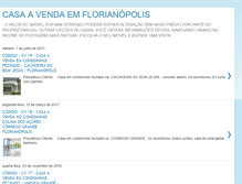 Tablet Screenshot of casasemflorianopolis.blogspot.com