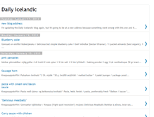 Tablet Screenshot of dailyicelandic.blogspot.com