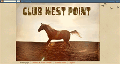 Desktop Screenshot of clubwestpoint.blogspot.com