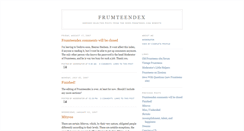 Desktop Screenshot of frumteendex.blogspot.com
