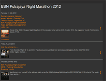 Tablet Screenshot of bsnputrajayanightmarathon.blogspot.com