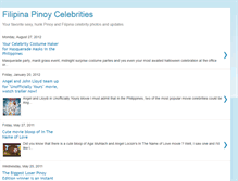 Tablet Screenshot of filipinapinoycelebrity.blogspot.com