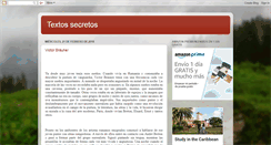 Desktop Screenshot of jjt-textossecretos.blogspot.com