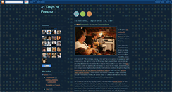 Desktop Screenshot of 31daysoffresno.blogspot.com