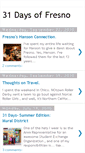 Mobile Screenshot of 31daysoffresno.blogspot.com