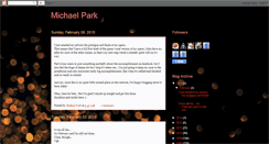 Desktop Screenshot of mikeyjpark.blogspot.com