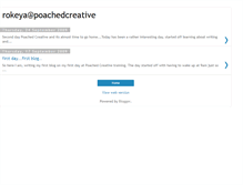 Tablet Screenshot of poachedrokeya.blogspot.com