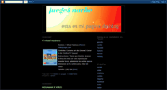 Desktop Screenshot of juegosnacho.blogspot.com