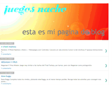 Tablet Screenshot of juegosnacho.blogspot.com