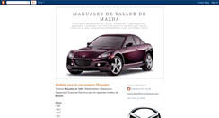 Desktop Screenshot of manuales-mazda.blogspot.com