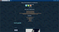 Desktop Screenshot of kevingoulet.blogspot.com