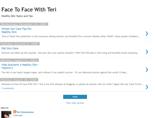 Tablet Screenshot of facetofaceesthetics.blogspot.com