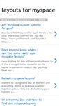 Mobile Screenshot of layouts-for-myspace-gfuj.blogspot.com