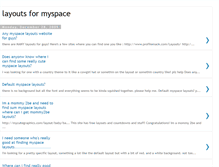 Tablet Screenshot of layouts-for-myspace-gfuj.blogspot.com