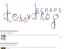 Tablet Screenshot of dewdropscraps.blogspot.com