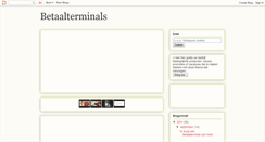 Desktop Screenshot of betaalterminals.blogspot.com