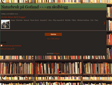 Tablet Screenshot of naturbrukgotland.blogspot.com