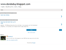 Tablet Screenshot of dondoduy.blogspot.com