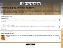 Tablet Screenshot of penmakingbythomasmurphy.blogspot.com