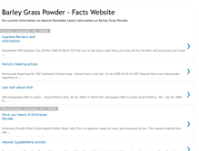 Tablet Screenshot of barley-grass-powder-blog-zone.blogspot.com