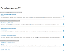 Tablet Screenshot of escucharmusica-72.blogspot.com