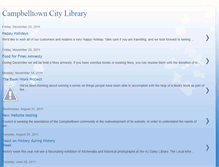 Tablet Screenshot of campbelltownlibrary.blogspot.com