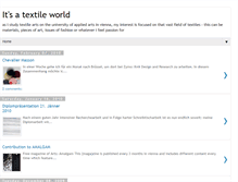 Tablet Screenshot of its-a-textile-world.blogspot.com