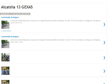 Tablet Screenshot of alcateia13gexas.blogspot.com