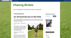Desktop Screenshot of birdiechasing.blogspot.com