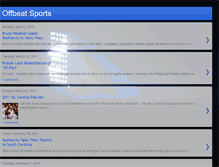 Tablet Screenshot of mu-offbeatsports.blogspot.com