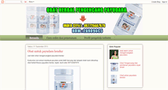 Desktop Screenshot of obatpengencangpayudarakendur.blogspot.com