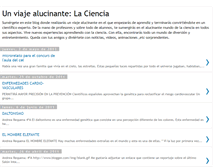 Tablet Screenshot of cienciaalucinante.blogspot.com