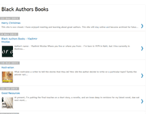 Tablet Screenshot of black-authors-books.blogspot.com