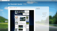 Desktop Screenshot of myrandolphsports.blogspot.com