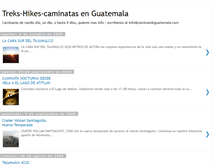 Tablet Screenshot of caminando-guatemala.blogspot.com