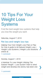 Mobile Screenshot of myweight-loss-systems.blogspot.com