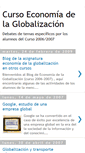 Mobile Screenshot of curso-economia-globalizacion.blogspot.com