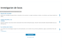 Tablet Screenshot of investigaciondelocos.blogspot.com